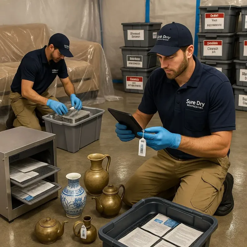 Content Protection and Restoration process in West Chicago, IL