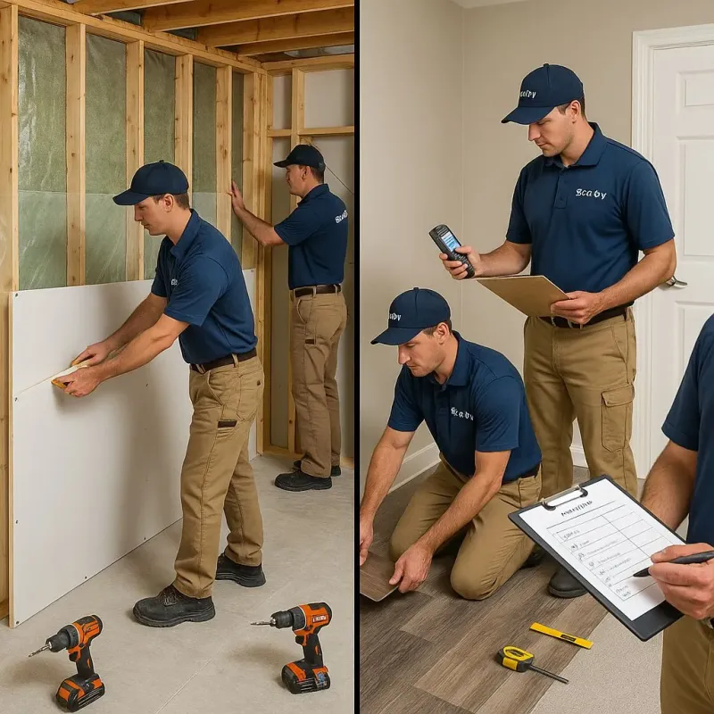 Repairs and Reconstruction process in West Chicago, IL